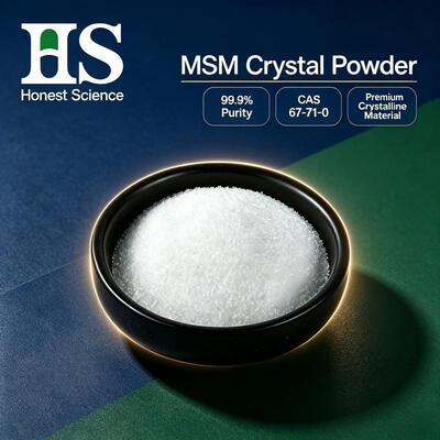 Bubuk Kristal MSM Kelas Pakan | Grosir Methylsulfonylmethane untuk Perawatan Hewan
